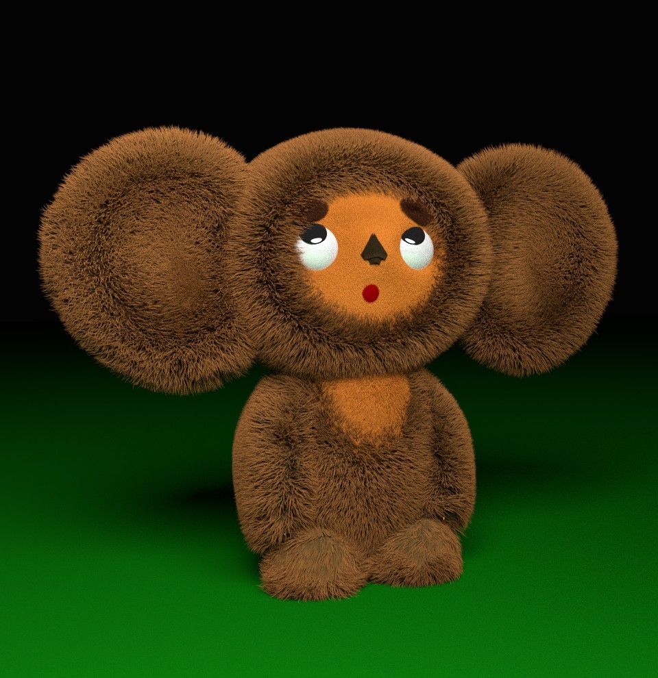 Cheburashka soft toy preview image 1